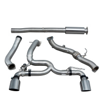 Ford Focus RS (Mk3) 15- Turboback-sportavgassystem (Med De/Cat) Venom (Valved) Cobra Sport